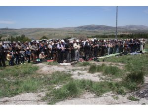 Derbent’te yağmur duası yapıldı