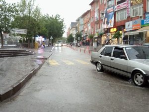 Aksaray’da şiddetli yağış