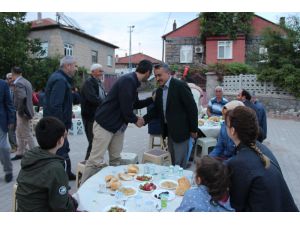 Seydişehir Belediyesinin iftar sofrası Kuran Mahallesine kuruldu