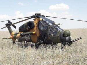 Atak Helikopteri Eskil'e Acil İniş Yaptı