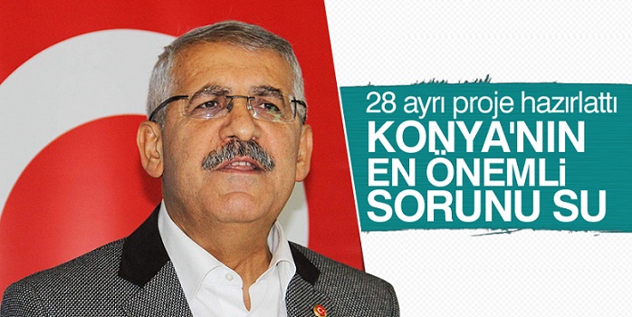 Konya'nın en önemli sorunu su!