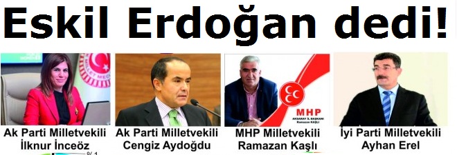 Eskil Erdoğan dedi