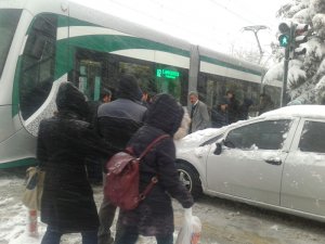 Konya'da tramvay kazası