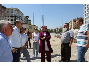 Başkan Toru, cami inşaatını inceledi