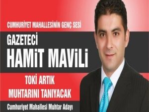 Hamit Mavili Seçmenlerinden Destek İstedi