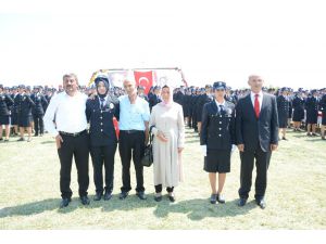 15 Temmuz şehidi ikiz polislerin eşleri de polis oldu