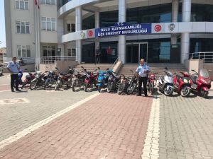 Kulu’da motosiklet denetimi