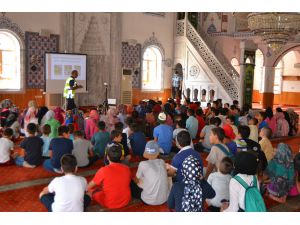 Kulu’da Camilerde Trafik Semineri Verildi