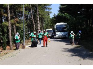 Aksaray’da Bayram Öncesi Mezarlıklarda Temizlik Çalışması Başlatıldı