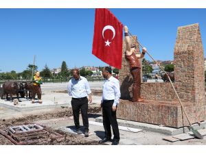 Beyşehir’de Türk Büyüğü, Halk ve Masal Kahramanları Parkı Tamamlanıyor