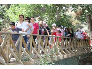 Aksaray turistlerin uğrak yeri oldu