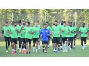 Atiker Konyaspor Fenerbahçe maçı hazırlıklarına devam etti