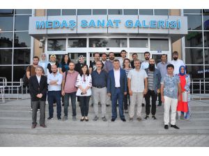 MEDAŞ Sanat Galerisinde sergi açılışı