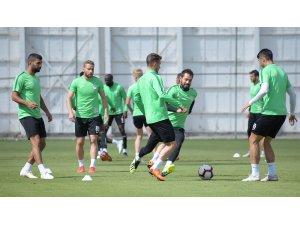 Atiker Konyaspor, Göztepe maçı hazırlıklarını sürdürdü