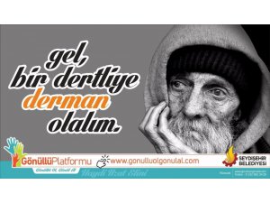 Seydişehir Belediyesinden “Gönüllü Ol, Gönül Al” projesi