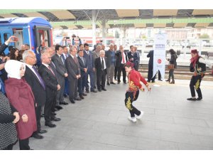 Sosyal kooperatif treni Konya’da