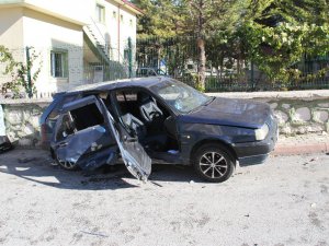 Konya’da otomobiller çarpıştı: 5 yaralı