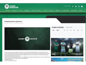 Atiker Konyaspor’dan Rıza Çalımbay Açıklaması