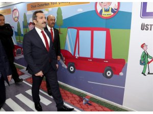 Aksaray’da Çocuklar İçin Trafik Eğitimi Koridoru Oluşturuldu