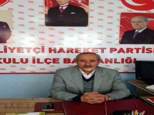 Kalp Krizi Geçiren MHP’li İlçe Başkanı Yaşam Mücadelesini Kaybetti