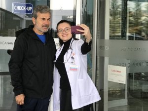 Aykut Kocaman sağlık kontrolünden geçti