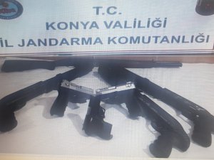 Konya’da jandarmadan silah operasyonu