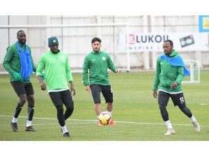 Atiker Konyaspor, Kasımpaşa maçı hazırlıklarını sürdürdü