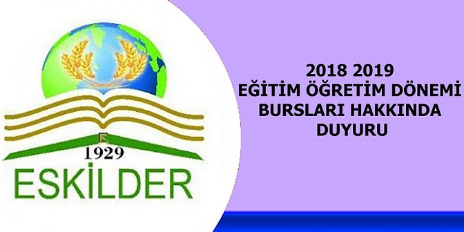 ESKİLDER'den burs duyurusu