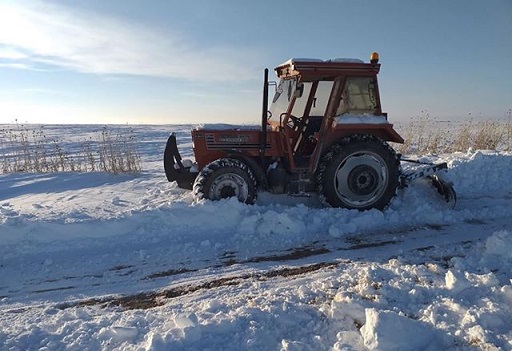 Eskilli vatandaştan tepki, "Her kar yağdığında yayla yolumuzu kendim açıyorum"