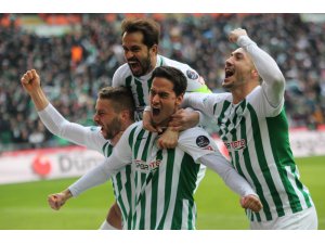 Spor Toto Süper Lig: A. Konyaspor: 1 - Antalyaspor: 0 (İlk yarı)