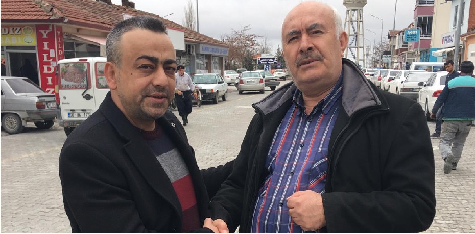 Süleyman Altan'dan esnaf ve vatandaş ziyareti