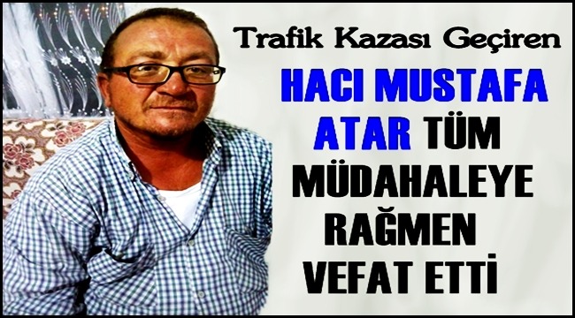 Sultanhanı'nda motosiklet kazasında Hacı Mustafa Atar yaşamını yitirdi