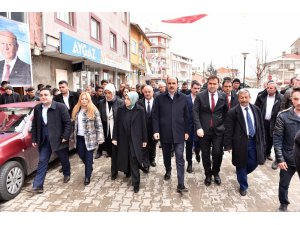 Cumhur İttifakı adayları Ilgın ve Doğanhisar’da vatandaşlardan destek istedi