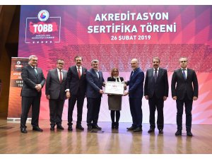 Konya Sanayi Odası, hizmet kalitesini tescilledi