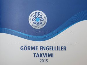 Görme engellilere özel takvim