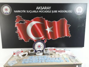 Aksaray’daki 2 ayrı uyuşturucu operasyonunda 5 tutuklama