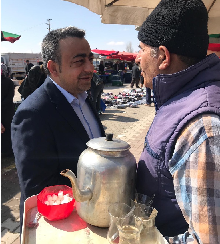 Süleyman Altan, "Halkımızın sıcak ilgi ve alakası umut verici"