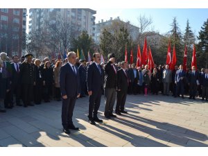 Konya’da Şehitler Günü ve Çanakkale Zaferi’nin 104. yıldönümü törenleri