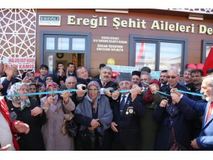 Ereğli’de Şehit Aileleri Derneği’nin açılışı gerçekleştirildi