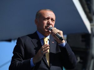 Cumhurbaşkanı Erdoğan: "Bizler teröristlerle omuz omuza yürüyenlere hadi yürüyün diyemeyiz"