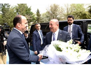 Dışişleri Bakanı Çavuşoğlu’ndan büyükşehire ziyaret