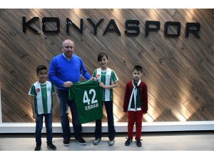 Konyaspor’un çocuk başkanından Aykut Kocaman sözü