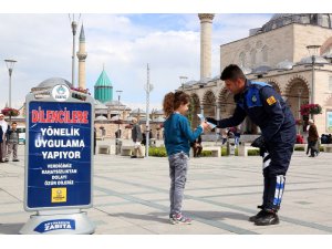 Konya’da dilencilik yapanlara karşı denetim arttırıldı