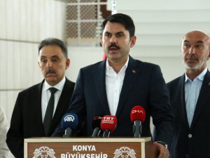 Bakan Murat Kurum belediye başkanlarıyla bir araya geldi