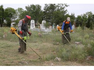 Konya’da bin 614 mezarlık bayram ziyaretlerine hazırlanıyor