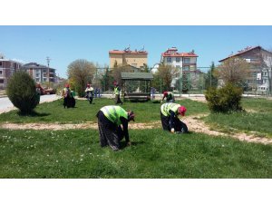 Beyşehir’in park ve bahçeleri kadınlara emanet