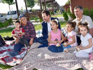 Başkan Kılca, Karaaslan Piknik Bahçesinde vatandaşlarla buluştu