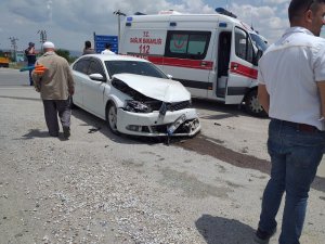 Konya’da otomobiller çarpıştı: 8 yaralı