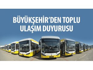 Konya’da YKS’ye girecek öğrencilere ulaşım ücretsiz