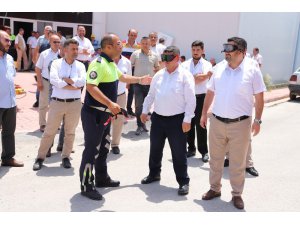 Konya’da şoför ve vatmanlara yaya önceliği eğitimi verildi